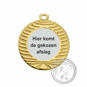 Medaille 40mm goud zilver brons DI4001