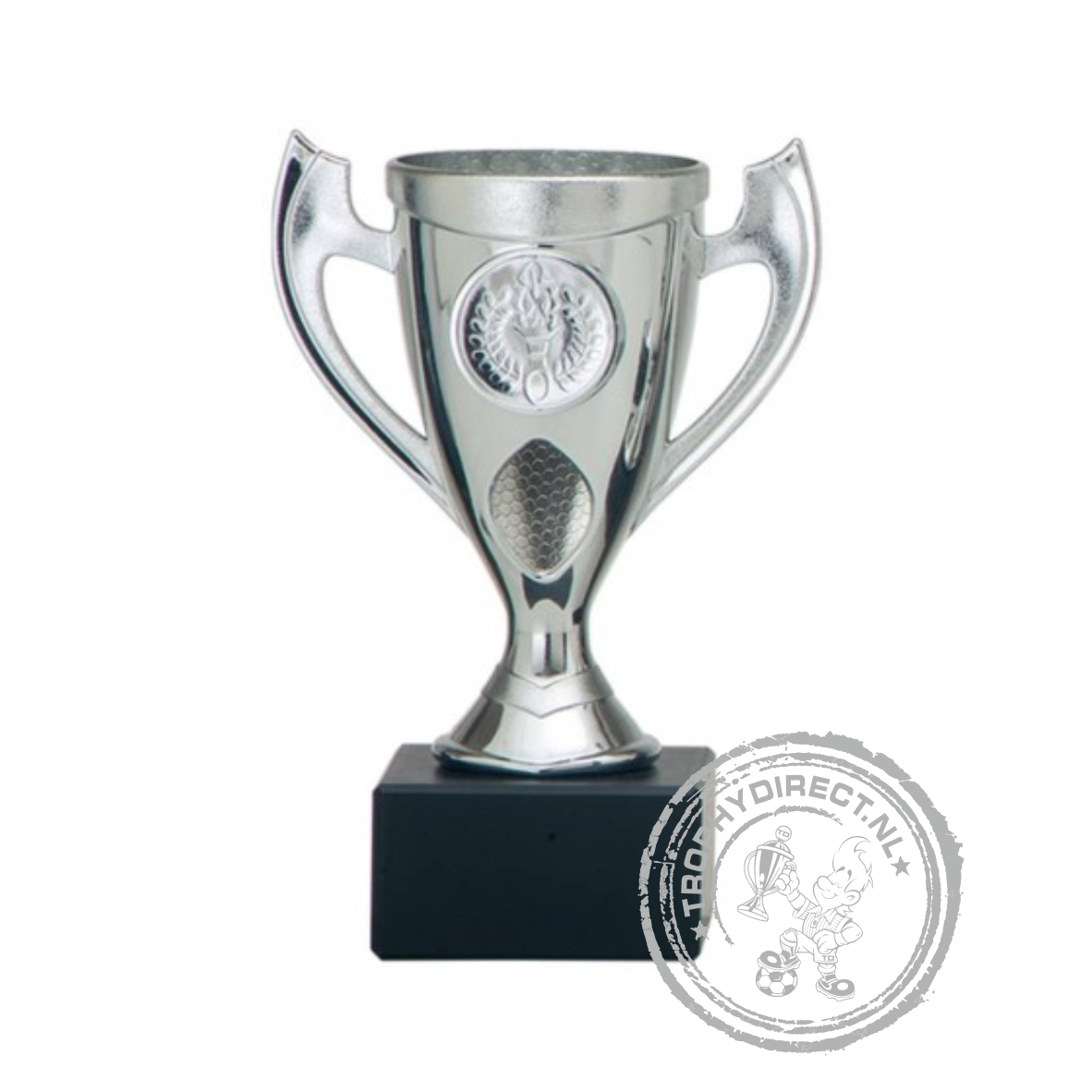 Sportbekertje met oren AR1166 zilver